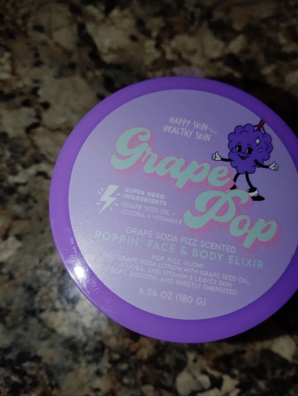 Grape Pop “Poppin’ Face & Body Elixir” – Grape Soda Fizz Scent 🍇✨ (6.34 oz) New - Picture 6 of 8